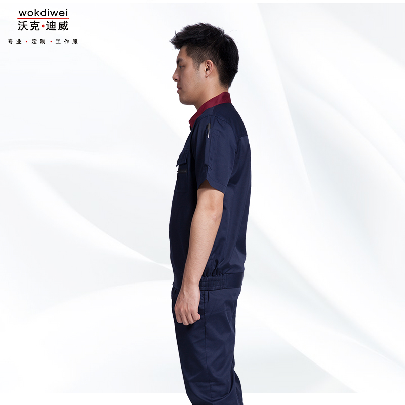 廠家直銷(xiāo)夏季短袖工作制服批發(fā)1310-1