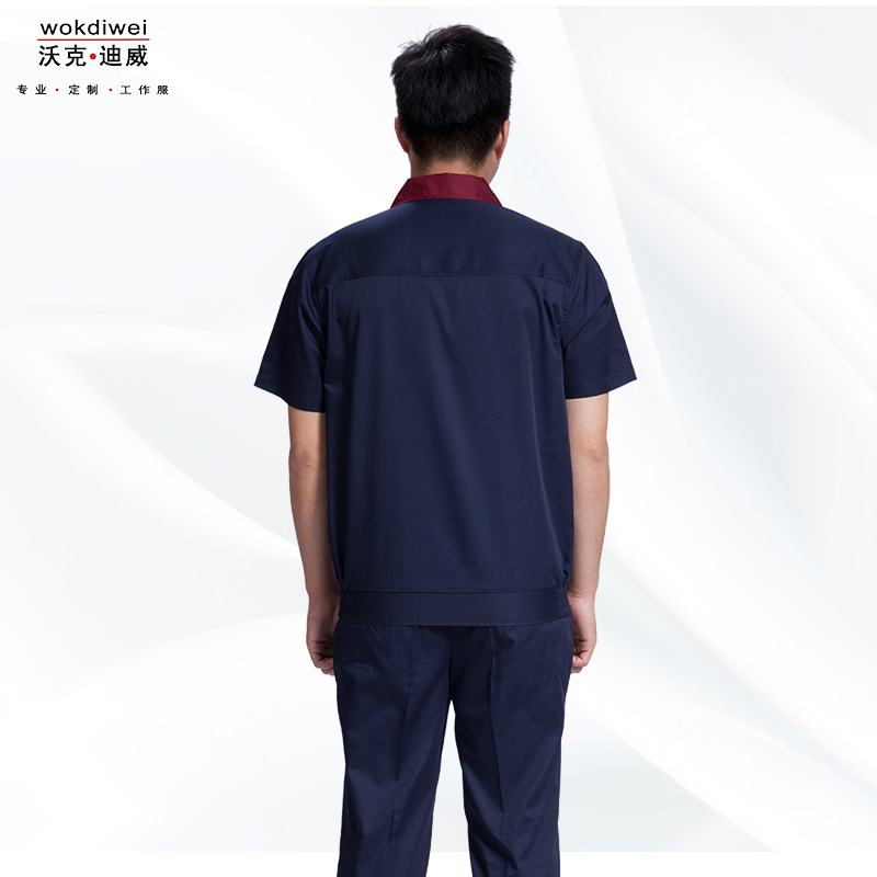 廠家直銷(xiāo)夏季短袖工作制服批發(fā)1310-1