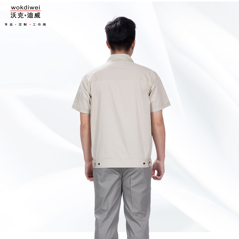 夏裝短袖工作服批發(fā)廠家1309-8