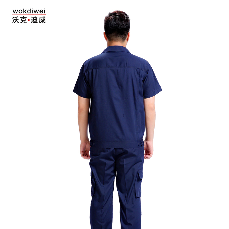 夏季短袖工裝工作服批發(fā)廠家1621-1