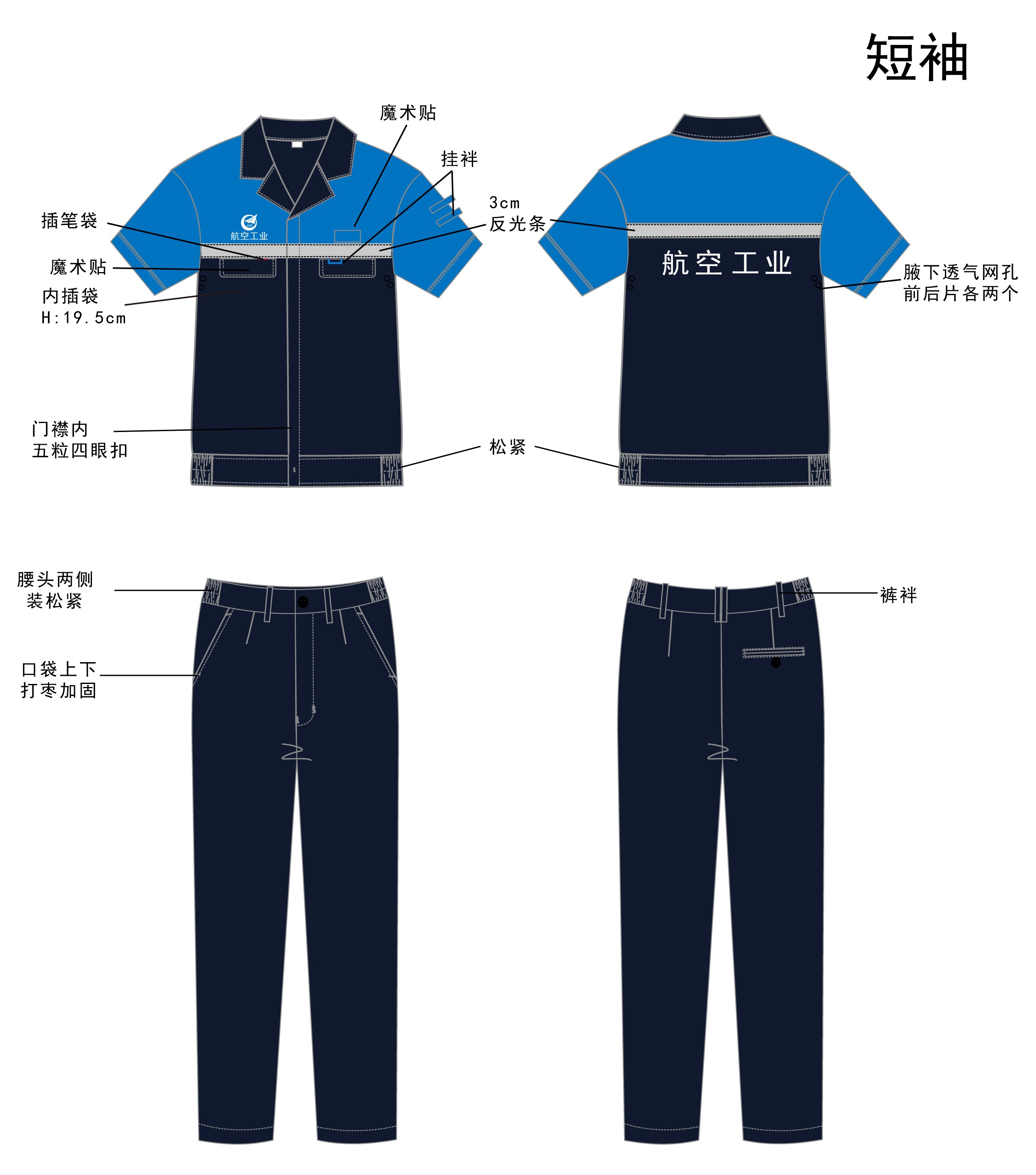 國(guó)標(biāo)中防靜電工作服款式要求有哪些？