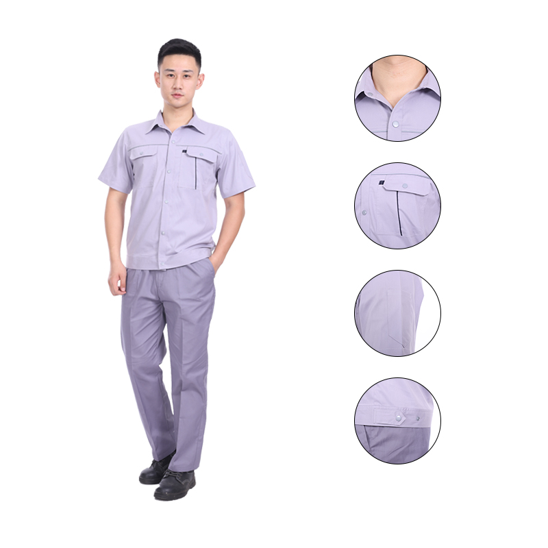 南昌夏季短袖工作服批發(fā)定做廠家6606